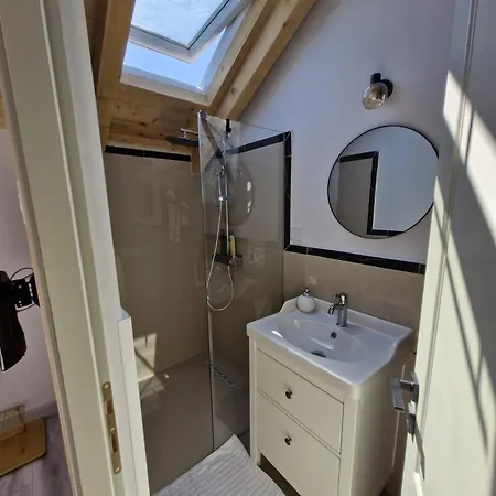 Small Attic With Private Bathroom
